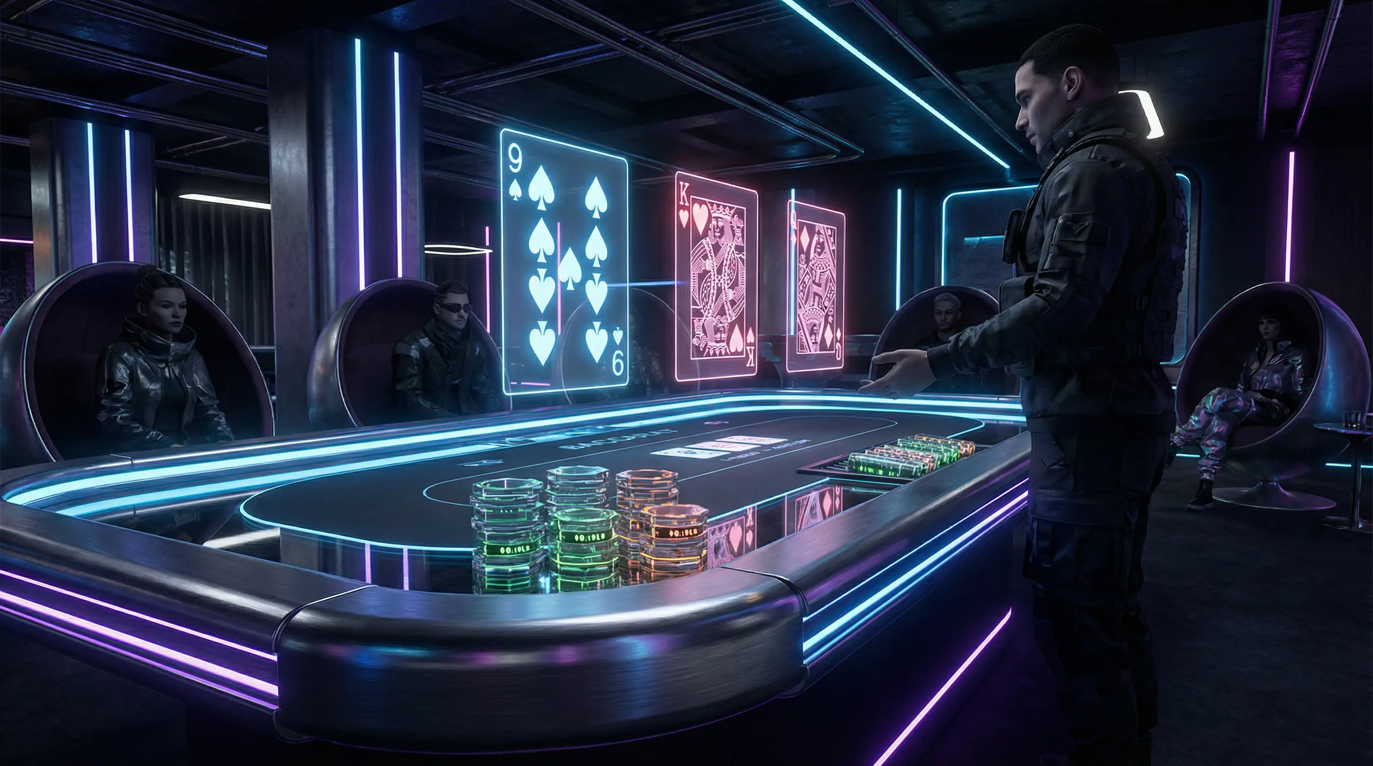 Mesa de bacará VIP en bet stake México